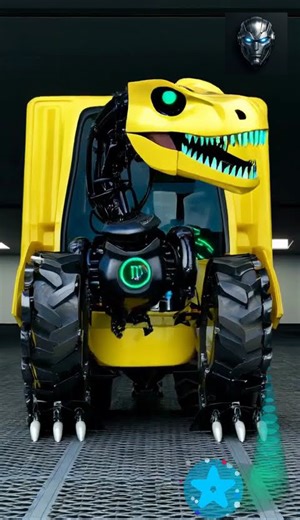 Farm Implement Carrier transformation to Strong Robot