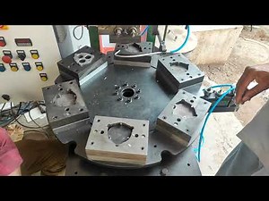 aluminum parts │aluminum die casted parts deflashing power press │Power press Automation - Rajkot.