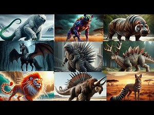 Incredible Animal Fusion: Scary Hybrid Animals fun story - fun kids