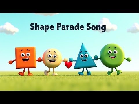 🌟 Shapes for Kids with Boo the Bunny | Fun Learning Song 🐰🎵