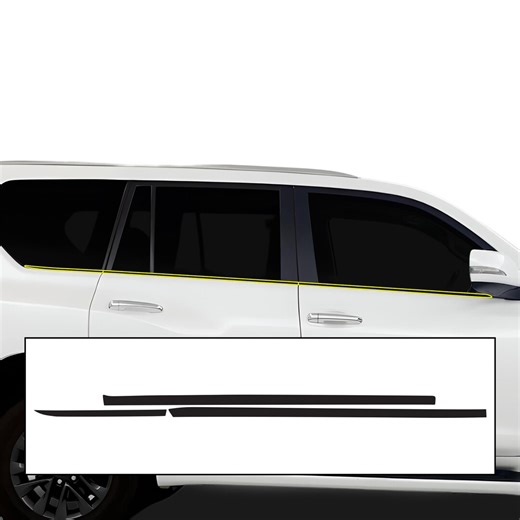 Lexus GX Chrome Delete Kit: Gloss Black Vinyl Trim (2014-2023) - Etsy