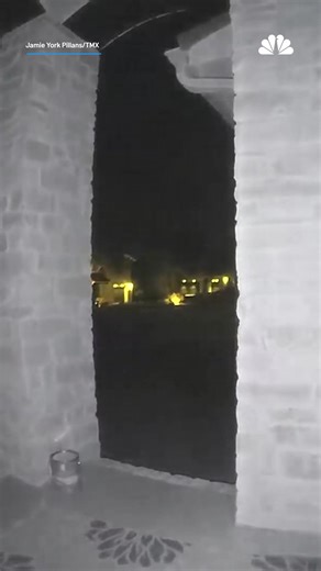 Would you answer? 🕷️ 😱 A Ring camera captured a tarantula crawling over a doorbell in Texas, a sight more common during the Lone Star State’s tarantula mating season, which runs from May through August. | NBC DFW