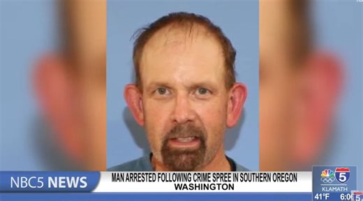 O'Brien man in custody following crime spree in Southern Oregon - KOBI-TV NBC5 / KOTI-TV NBC2