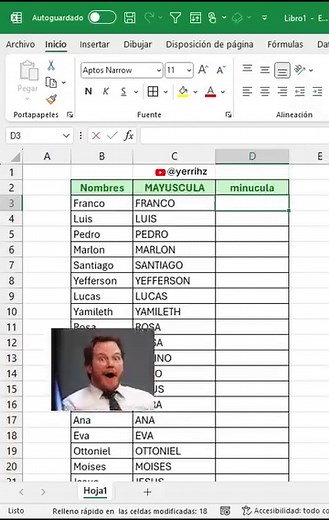 1.3M views · 9.4K reactions | Cómo copiar tablas de Excel a Word, inténtalo está fácil #Excel #office #tutorial | Yerrihz | Facebook