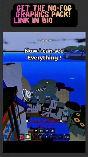 HOW TO REMOVE FOG IN BLOX FRUITS! ❌🌫️ (2026 Glitch) #roblox #bloxfruits #gaming #shorts