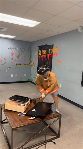 Join the FUN! SMASH to relieve some Holiday Stress?! Building two is coming down for our new construction so we are going to smash some stuff for a good cause before the demolition…￼ | Palm Harbor Parks and Recreation