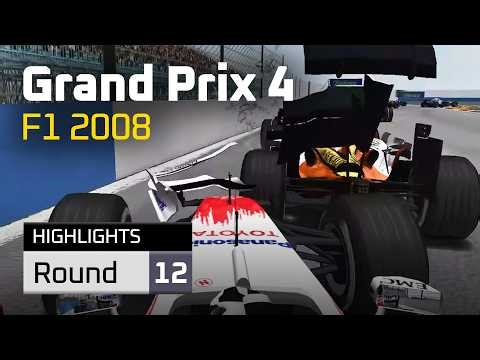 CHAMPIONSHIP REVIVAL! | Grand Prix 4 | F1 2008 - Round 12 | Europe (HIGHLIGHTS)