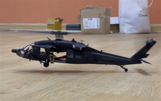 1/48黑鹰涂装完飞一下