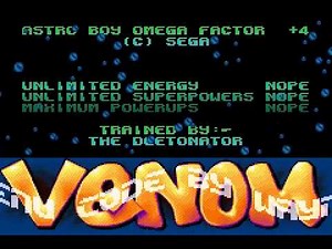 VENOM - AstroBoy Omega Factor- GBA Cracktro / Crack Intro (GAMEBOY ADVANCE)