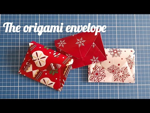 How to Make a Mini Origami Envelope ✉️ - Easy and Quick Paper Folding Tutorial