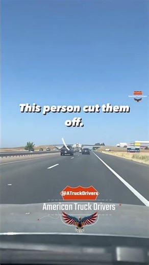 Truck driver creates unsafe conditions after getting cut off - a dangerous reaction that could cost
