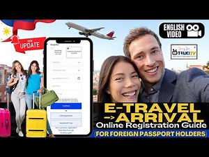E-Travel for Foreign Passport Holders UPDATE (English Video) | Online Registration Guide