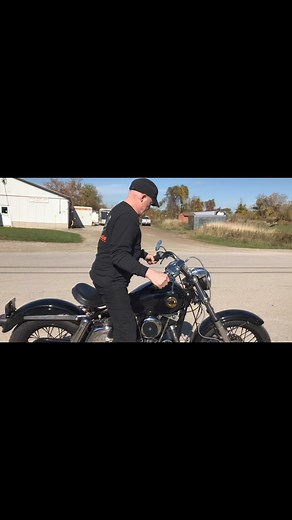 I’m test riding a 1958 XLH that I rebuilt for a friend; this old ironhead sporty runs great for a bike that’s 66 years old | Mostly Ironheads Motorcycle Shop