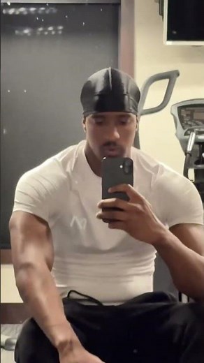 Black in the gym #athleticbody