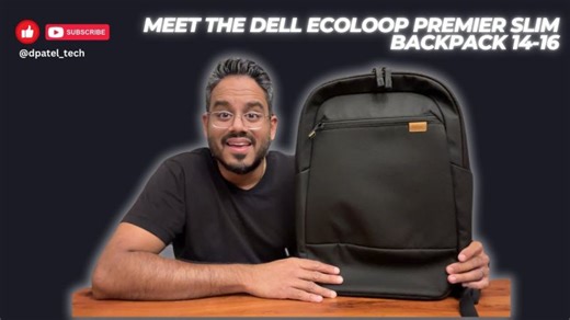 Meet the Dell EcoLoop Premier Slim Backpack 14-16