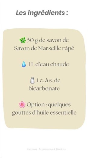 Lessive DIY Maison 🌿 Recette Facile, Économique & Écologique