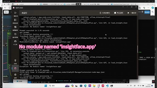 【ComfyUI】没有我不能安装的节点系列之No Module named 'insightface.app'