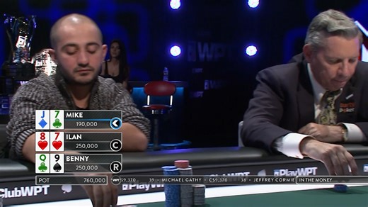 1.9K views · 19 reactions | Ilan and Benny are locked in a thrilling battle of wits at the final table! Will it be luck or skill that takes this massive pot? Who will pull ahead with over two million up for grabs? Place your bets on who'll win this pot - let us know in the comments below  | World Poker Tour (WPT) | Facebook