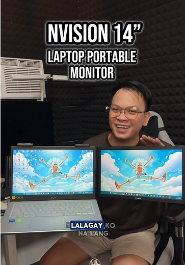 14 Inch Laptop Screen Extender: Portable IPS FHD Dual Monitor