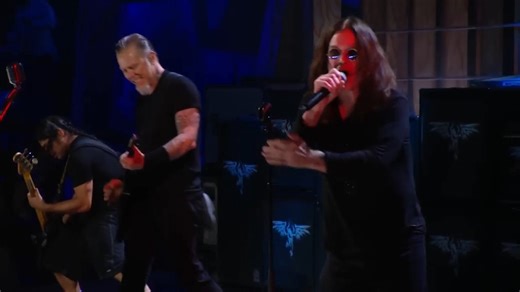 17K views · 399 reactions | Black Sabbath - Iron Man (Live cover by Metallica & Ozzy Osbourne) | Metal Covers Community | Facebook