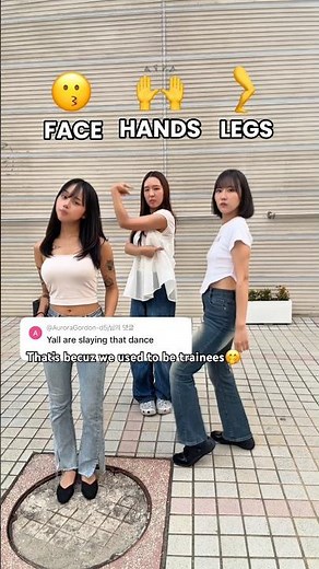 Yall are slaying that dance #shorts #funny #dance #trio #iconicbymistake #idol #kpop