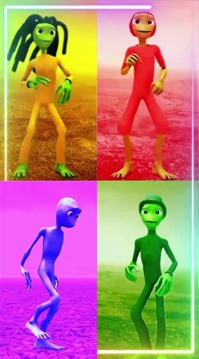 Alien dance vs Funny alien vs Dame tu cosita vs Funny alien dance song.