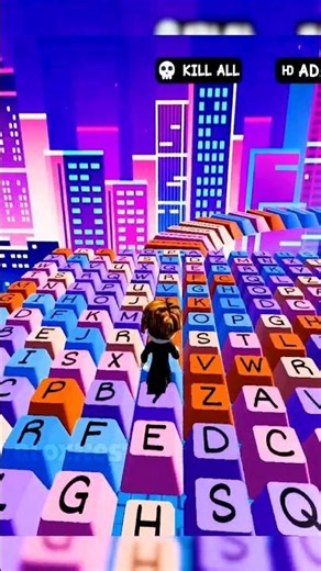 Clicky Keyboard Tower ASMR 😊⌨️#Roblox #ASMR #Shorts