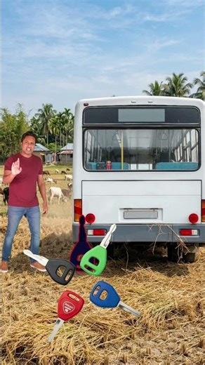 🚌 puzzle game challenge 🔑 Use the correct key to open the bus’s trunk 🚌 🔑 | hskchallenge