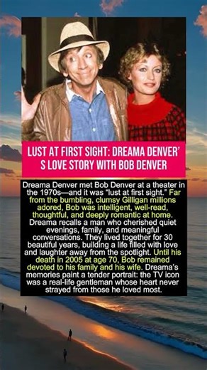 Bob Denver’s Widow Reveals Truth Behind the Real Man She Loved ❤️ #shorts