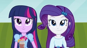Twilight Sparkle and Rarity: Equestria Girls Magic