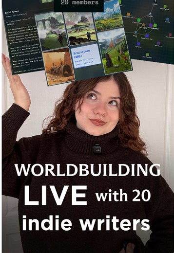 What happens when you get 20 indie writers to collaborate on a worldbuilding project LIVE? We just found out👀 vvd.world now has fully collaborative features to invite as many friends as you want to help you write and worldbuild!📖✍️ 📚 Start the chaos!! #writing #fantasy #booktok #worldbuilding #writer