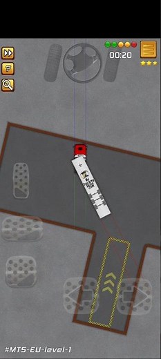 My Trucking Skills: Euro Left Hand Drive Level 1 Gameplay #gaming #shorts #mytruckingskills #viral