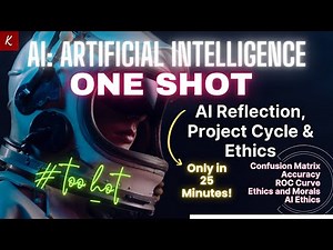 AI Reflection Project Cycle and Ethics C-9 Unit-1 AI 417 | One Shot 🔥| Confusion Matrix | CBSE 2025