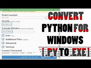 Easiest Way To Convert Python To Exe In Hindi!
