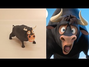 el toro ferdinando de plastilina ferdinand the bull play-doh