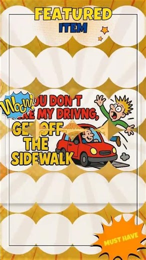 Funny Bumper Sticker