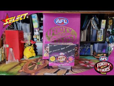 Opening The New Select Footy Stars 2026 Folder And Box