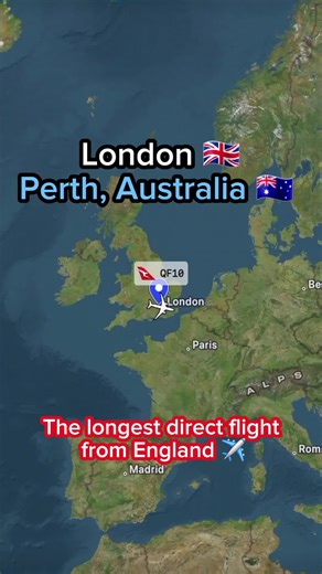 London to Perth: Longest Direct Flight Overview
