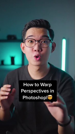 How to Warp Perspectives in Photoshop!🤯 #photoshop #photoshoptips #learn #learnontiktokph #tutorial #howto #design #fyp #foryou #foryoupage