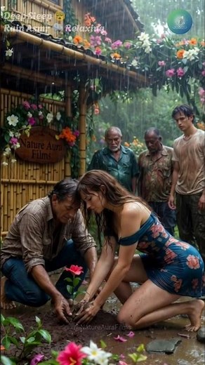 ASMR Rain for Deep Sleep No Talking | Peaceful Nature Rain Sounds to Relax #shorts