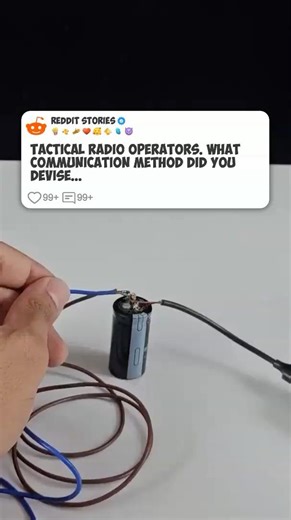 Tactical radio operators what communication method did you devise. #reddit