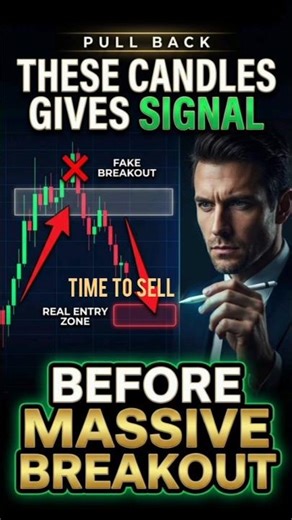 Pull Back -- THE Candles That GIVE Signal Before Massive Breakout#trading
