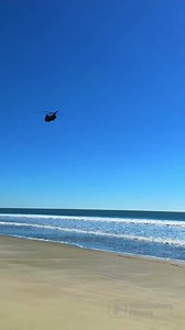 Amazing Helicopter Flyover on Beautiful Beach - Ocean View 🌊🚁