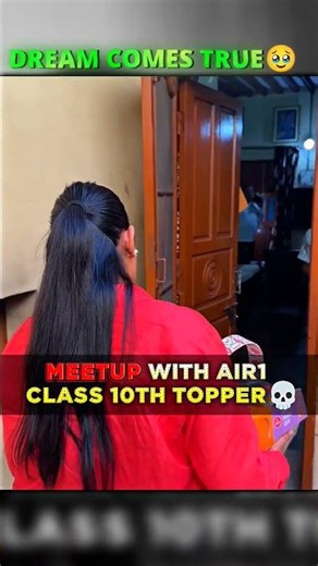 Dream comes True National Topper🥺 #emotional #motivation #meetup #viral #boards #topper #fyp