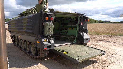 55K views · 1.2K reactions | M113 APC ramp closing at Pansermuseet summer 2021 | MilPics | Facebook