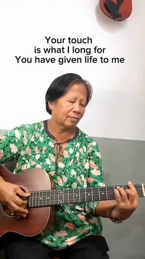 ". I WILL SERVE THEE" # Songs of Praise #worship song # guitar instrumental #gospel chorus # thank you followers | Mater Grace Varela Guitar