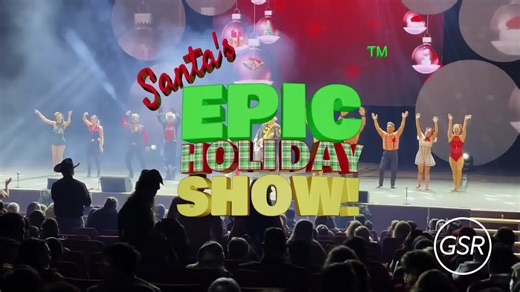 45 reactions | Get ready for an unforgettable experience as Santa takes the stage for a festive, high-energy performance! Santa’s Epic Holiday Show is a spectacular Holiday Cirque show featuring holograms, projection mapping, interactive lasers, and amazing cirque performers. | Grand Sierra Resort and Casino | Facebook