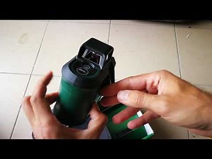 Unpacking / unboxing line laser Bosch AdvancedLevel 360 0603663B03