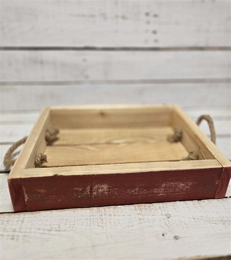Rustic Red Box Made From Reclaimed Wood - Etsy Canada