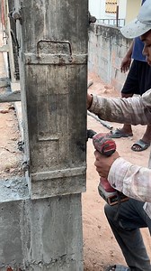 Techniques To Make Concrete Column and Removed Formwork | Daily Works CVR